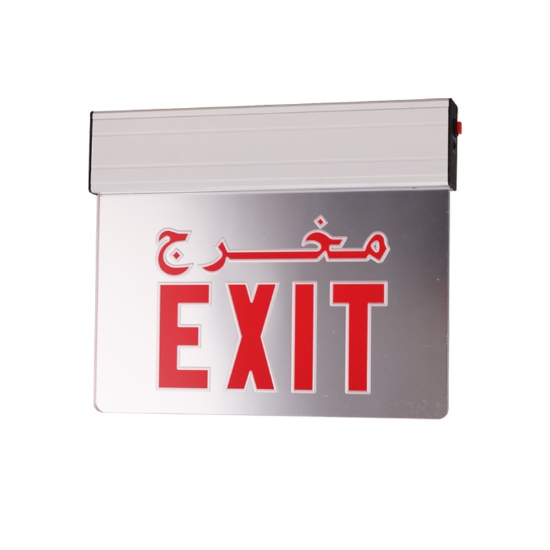 img of 双面 6 英寸 12 LED 紧急出口标志