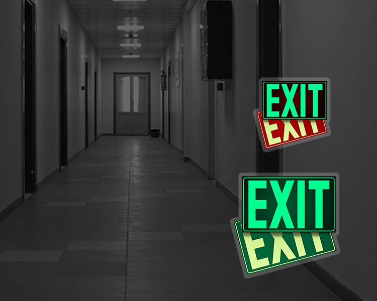 定制自发光标志：<br/><span>您值得信赖的应急指南</span>