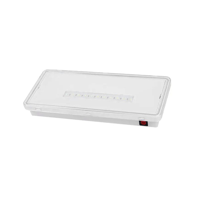 Ultra Slim Recessed Emergency Light 80lm IP65