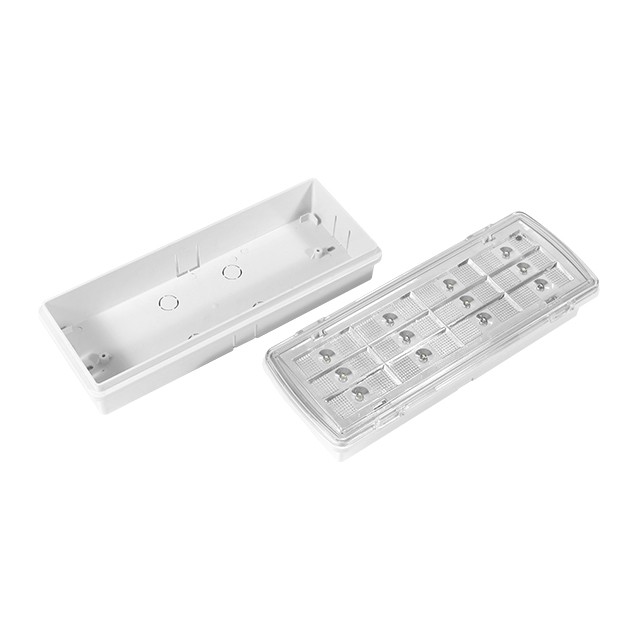 IP65-rated 12LED waterproof emergency luminaire