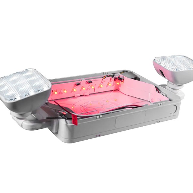 Dual Color LED Emergency Light with UL 94V-0 ABS Housing