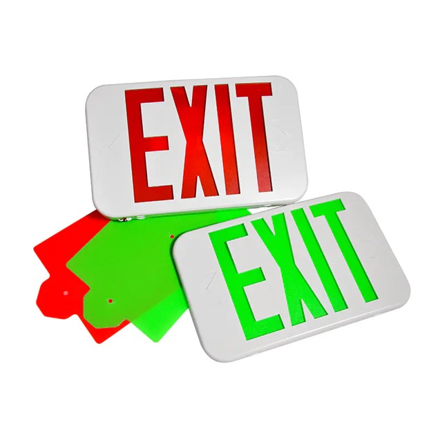 5PCS Powerful Green LED lights EXIT SIGN