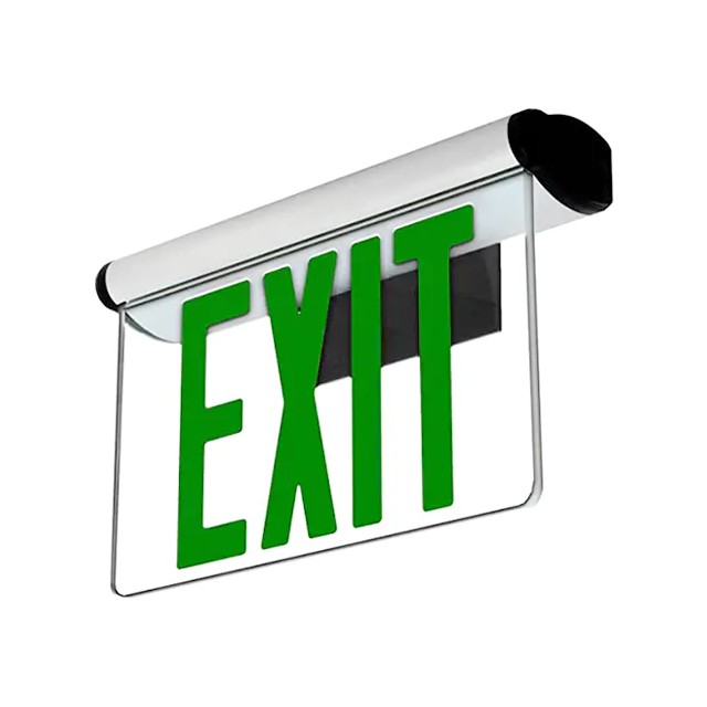 Quick-Mount Aluminum LED Exit Sign