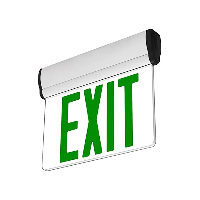 Quick-Mount Aluminum LED Exit Sign