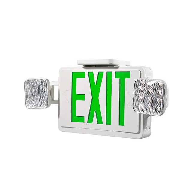 Quick-Setup LED Exit Sign with Emergency Capability