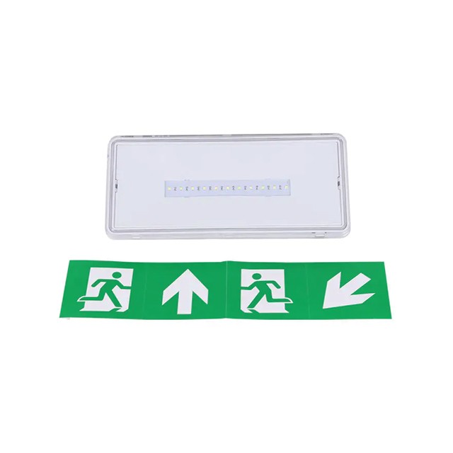 Ultra Slim Recessed Emergency Light 80lm IP65