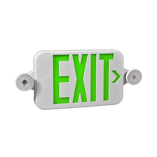Commercial LED Exit Light with Extended Battery Life