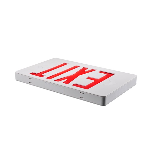 LED Exit Sign Compatible with 120V-277VAC