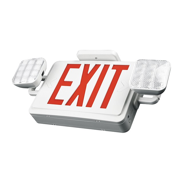 Dual Color LED Emergency Light with UL 94V-0 ABS Housing