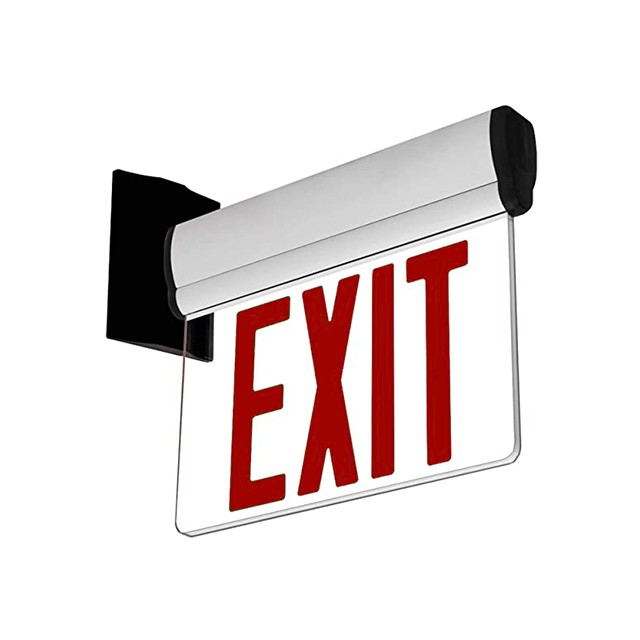 LED Exit Sign with Dual-Face Display Capability