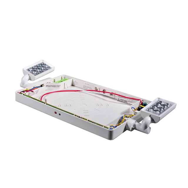 Red Emergency Light Combo with Quick Installation and Dual Voltage