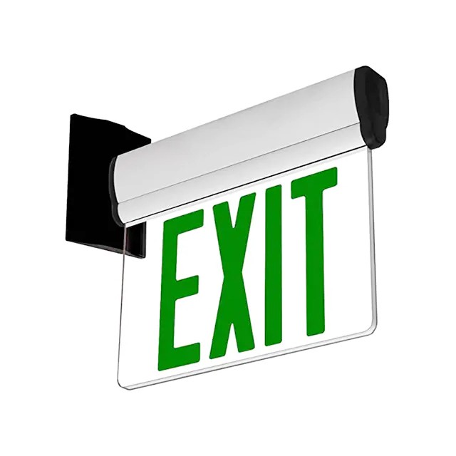 Quick-Mount Aluminum LED Exit Sign