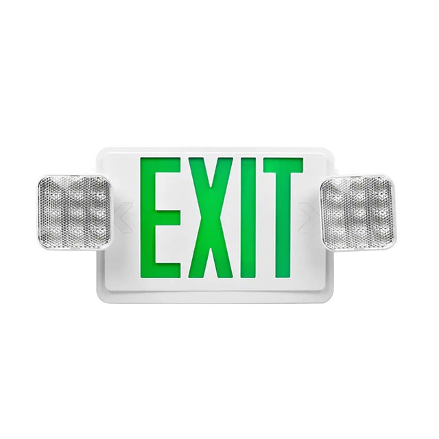 Quick-Setup LED Exit Sign with Emergency Capability