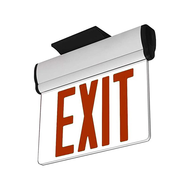 LED Exit Sign with Dual-Face Display Capability