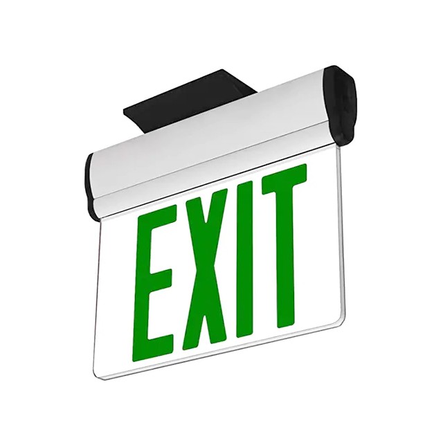 Quick-Mount Aluminum LED Exit Sign
