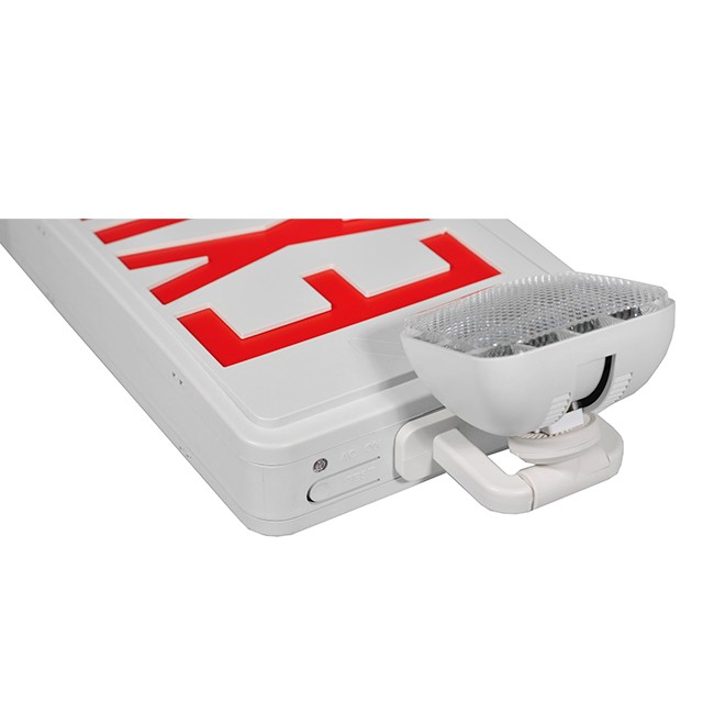 Exit Emergency Light Damp Locations Dual Voltage