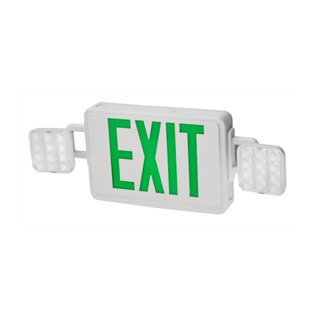 Quick-Setup LED Exit Sign with Emergency Capability