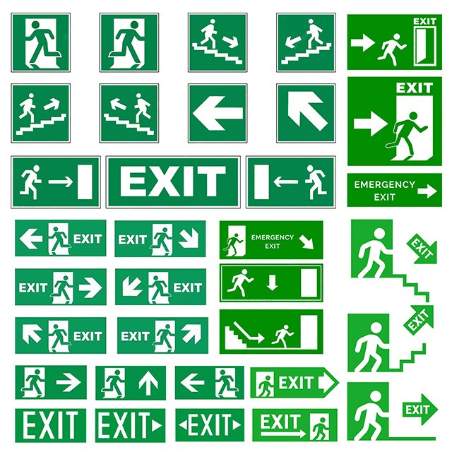 Customized EXIT SIGN