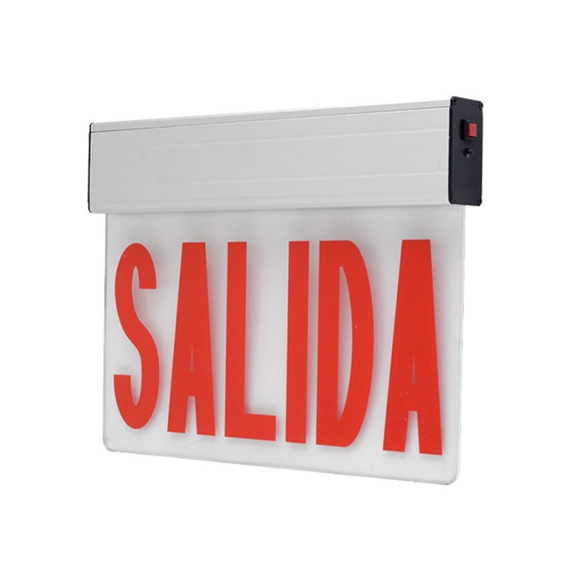 img of 单面 6 英寸 12 LED 紧急出口标志