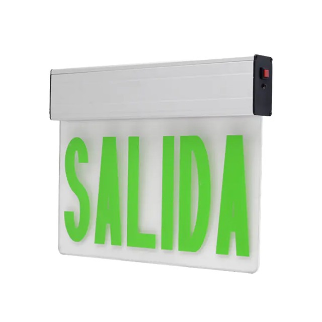 img of 单面 6 英寸 12 LED 紧急出口标志