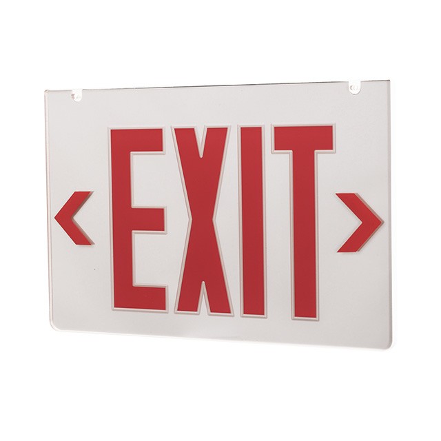 Mirror Exit Sign Acrylic Panel