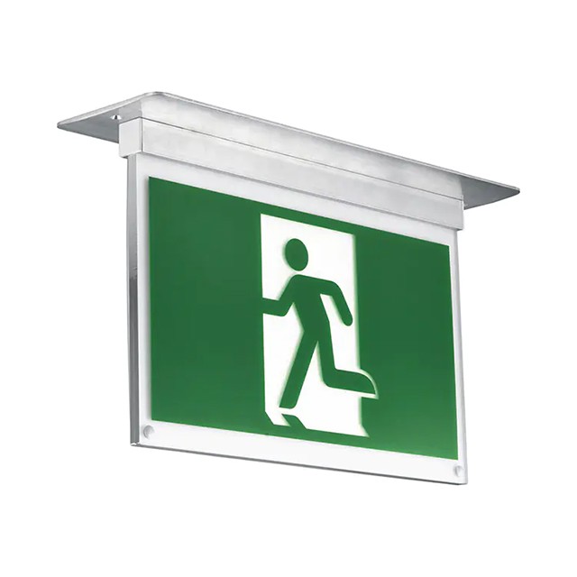 Aluminium Wall Mounted Single Face Exit Signs