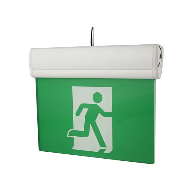 img of 6英寸铝制跑步人形LED紧急出口标志，CSA认证