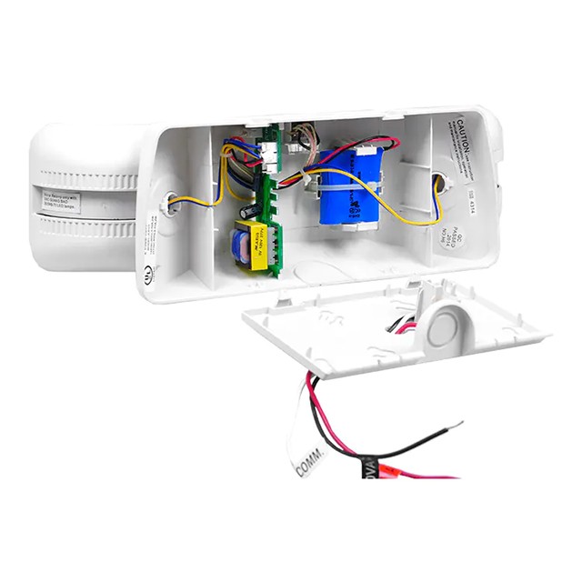 double head emergency light