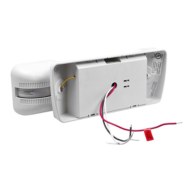 double head emergency light