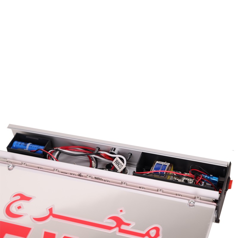 Double Face 6 Inch 12 LED EMERGENCY EXIT SIGN