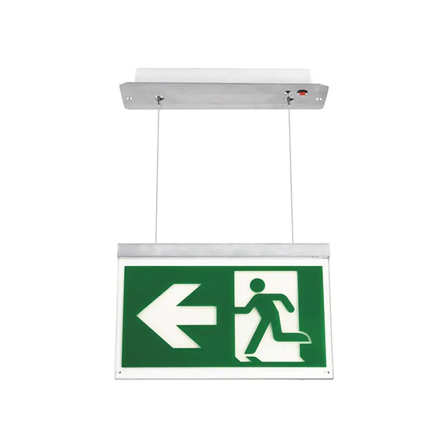 Running Man Exit Sign Running Man Exit Sign