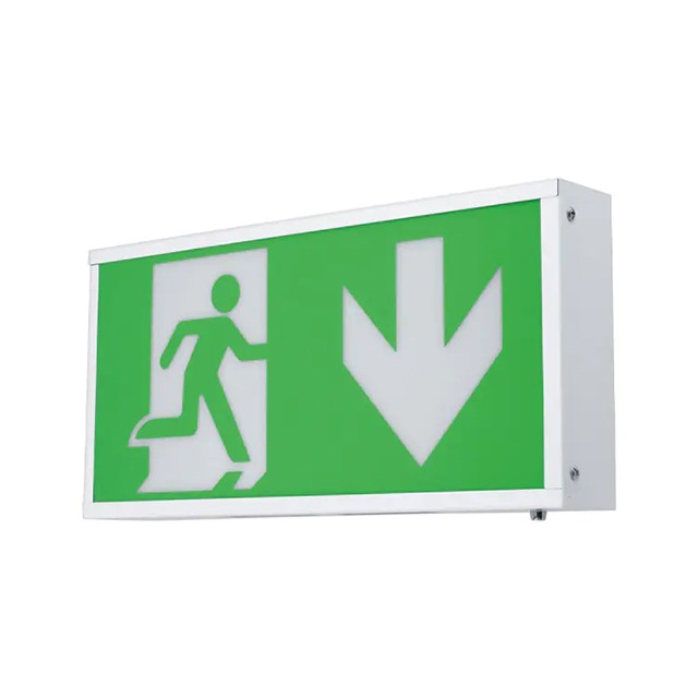 Running Man Exit Sign Running Man Exit Sign